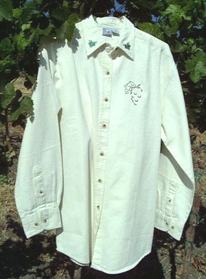 Ladies Natural Denim Shirt