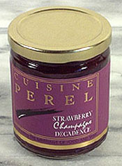 Strawberry Champagne sauce